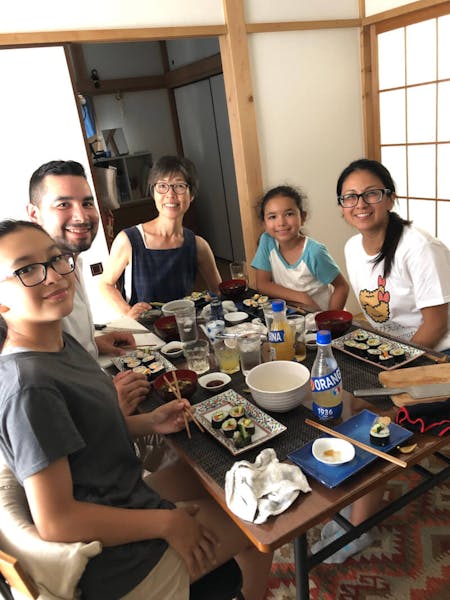 Come enjoy making authentic sushi from local teacher