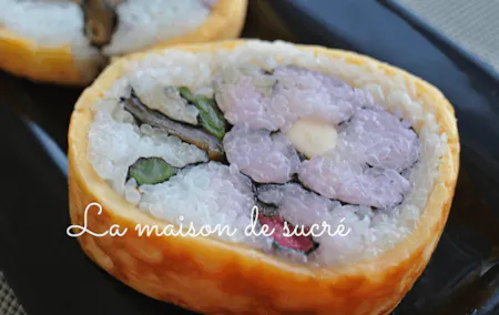 Homemade Sushi rolls with Miso soup 自制寿司卷和酱汤