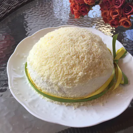 Fluffy soft Japanese cake