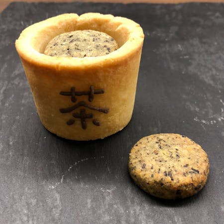 Japanese Tea cookies with Tea