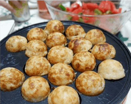 Takoyaki Party/ Shaved ice  as desert！