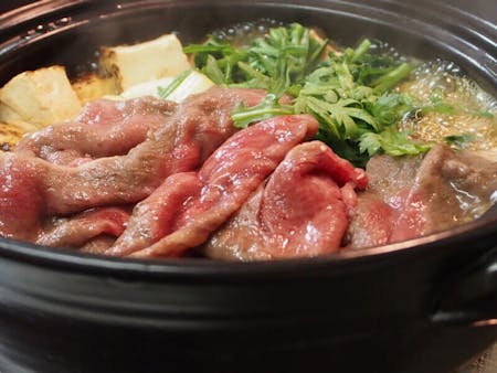 Sukiyaki Cooking
