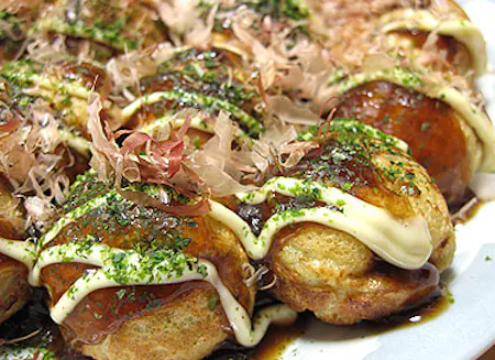 Takoyaki Dashimaki misosoup (vegan and others are acceptable)