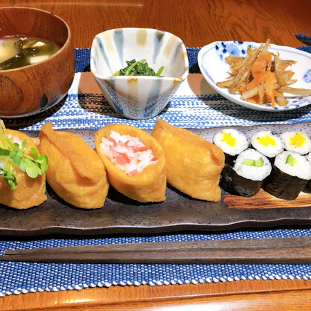 Inari-zushi (sushi pocket) course