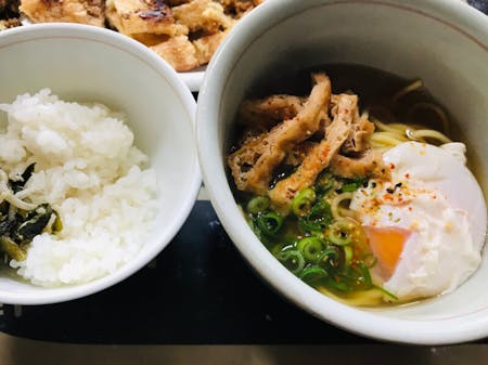 Kyoto-style Chuka-soba( Japanese-ramen)that tastes like a udon restaurant