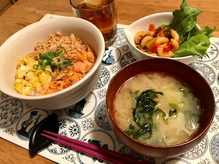 Having fun time and cooking time with Japanese traditional meals