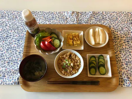 ＊很健康的日本早饭＊ ＊ Healthy Japanese breakfast ＊