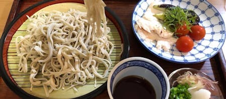 Easy Soba noodles (100% buckwheat flour)with Tempura making class in Tokyo