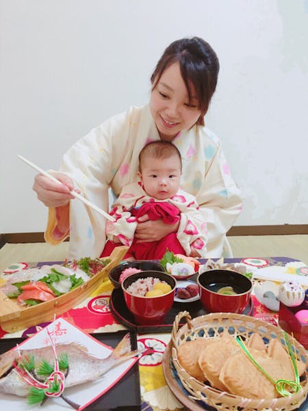 Shojin Ryori : Weaning ceremony