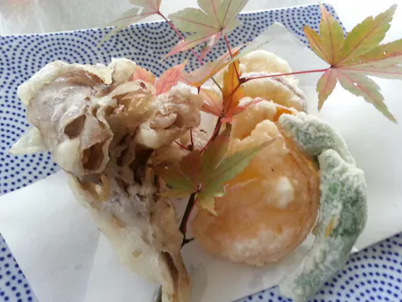 Authentic Japanese food cooking class in a kitchen studio 70m above ground in the middle of Tokyo