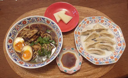 Let' make Ramen and Gyoza