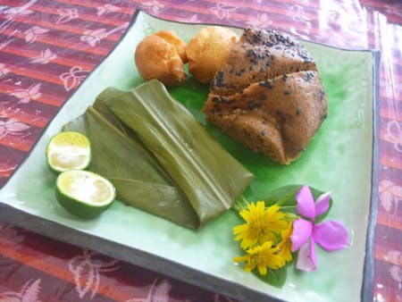 Okinawan sweets in Yagaji, Okinawa