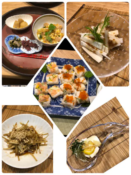 Would you like to make sushi together and experience tea ceremony?