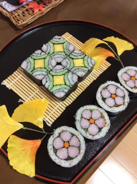 ・ Maki sushi ・Japanese sweet