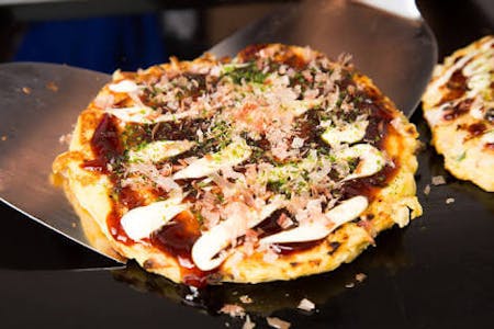 ※ Okonomiyaki cooking ※
