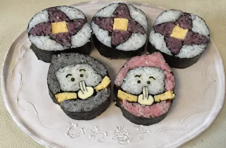 Maki sushi & decorative maki sushi experience