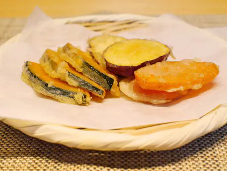 //Online cooking class//Crispy vegetable Tempura and miso soup for vegans and vegetarians.