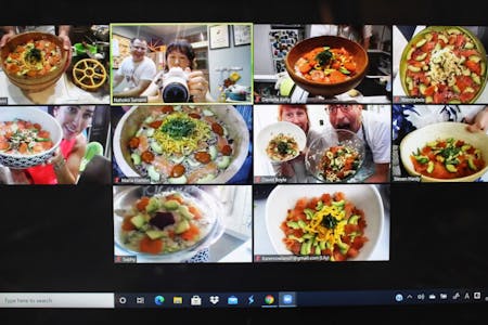 Ended★6 September 08:00/18:00(Japan time) Chirashi Sushi Online Session Nahoko&Mac