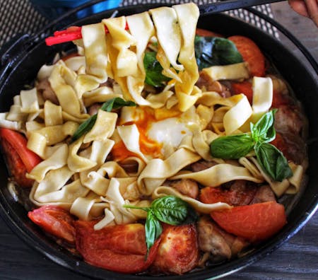 One-day event!! 15 November 09:00/19:00( Japan time) Sukiyaki Udon noodle from scratch online interactive session Nahoko&Mac