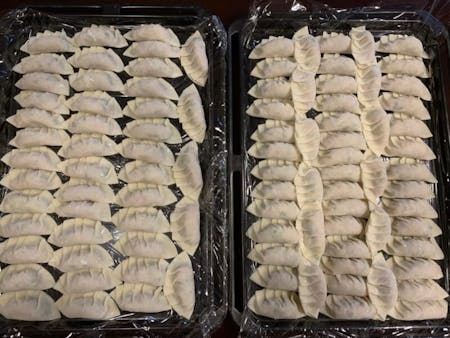 ～Easy once you get the hang of it～～ Gyoza class