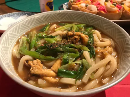 Kyoto-style Curry Udon ※Curry udon that vegetarians can eat 「Solo Friendly」