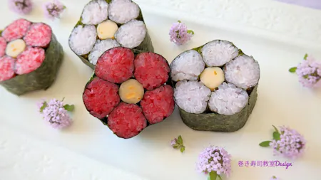 Artistic sushi