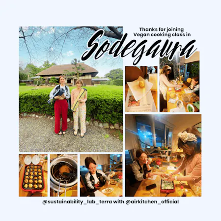 Vegan Japanese food experience in Sodegaura, Chiba prefecture!