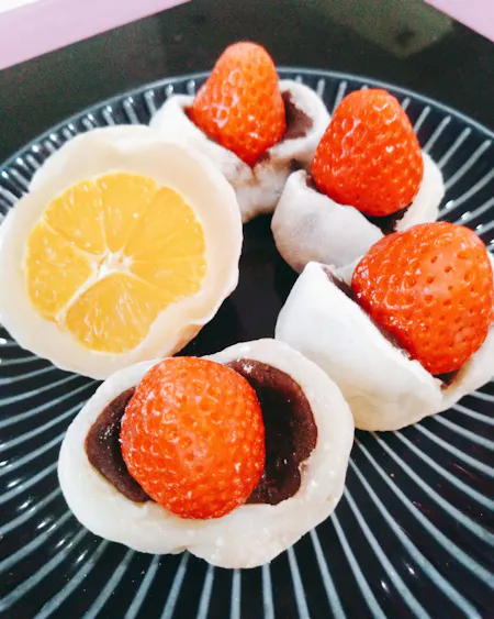 ⭐️Solo Friendly⭐️ Strawberry Daifuku & Matcha Pudding