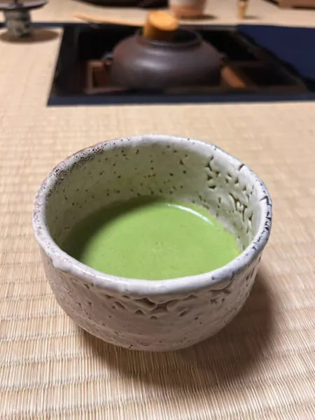 Tea ceremony to feel with five senses