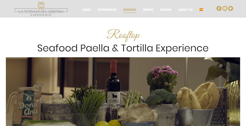 La Terraza del Cristina: Seafood Paella & Tortilla Experience

