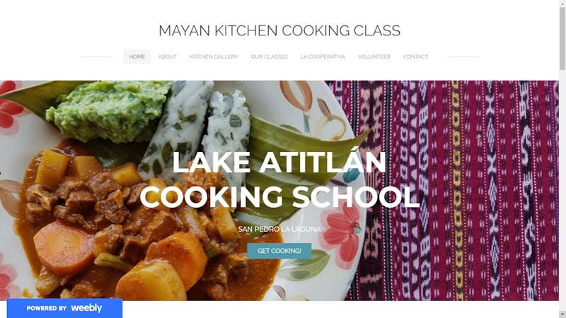 Mayan Kitchen Cooking Class