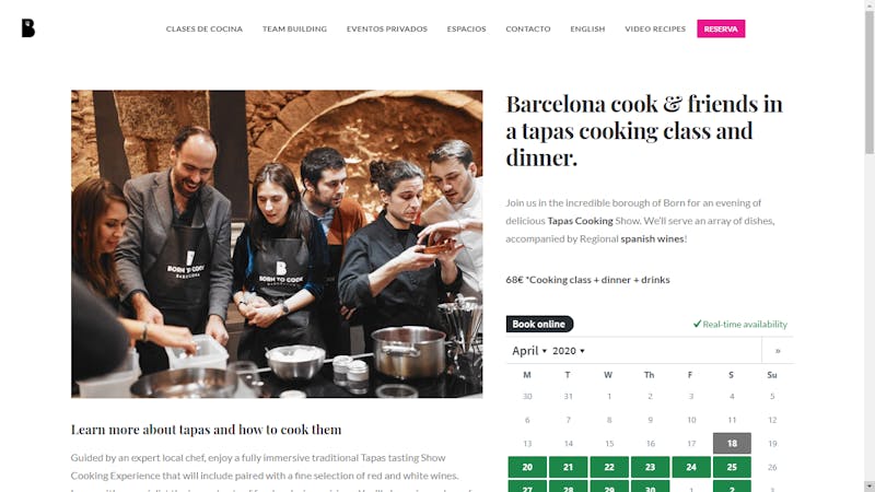 Born to Cook Barcelona