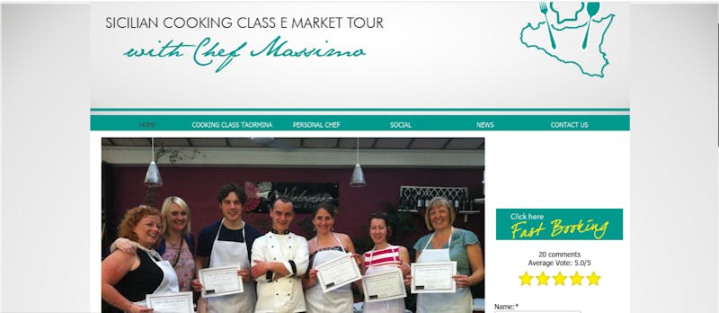 Chef Massimo Cooking Class