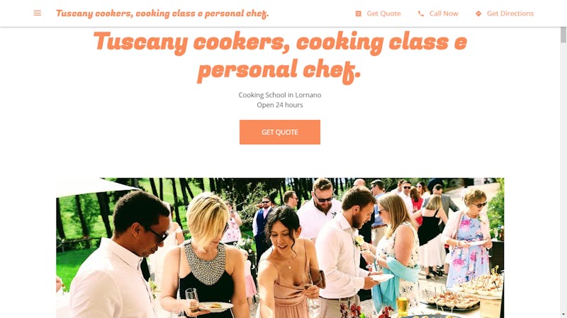 Tuscany Cookers, Cooking Class E Personal Chef