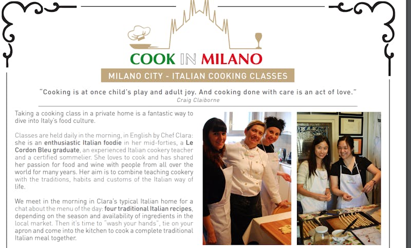 Cook in Milano