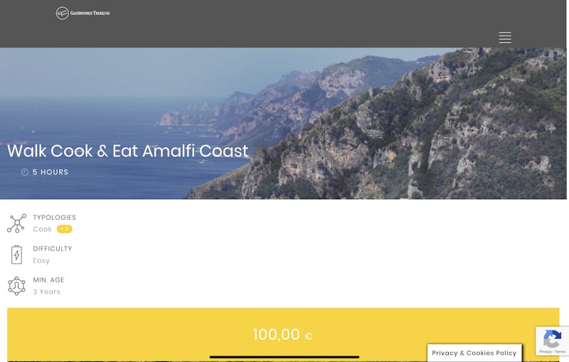 Gastronomic Trekking: Walk & Eat Amalfi Coast