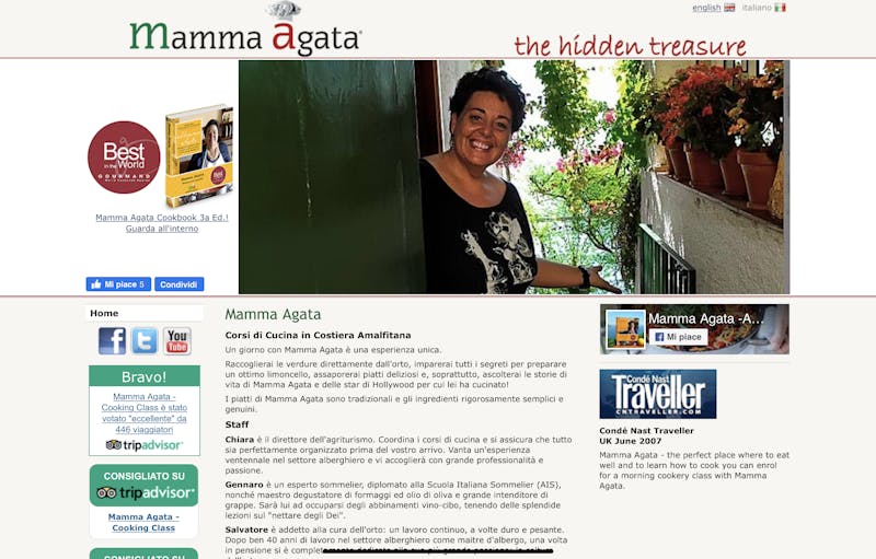 Mamma Agata Positano Cooking Class