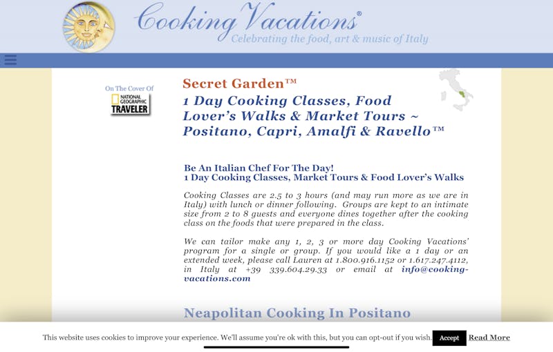 Neopolitan Cooking in Positano