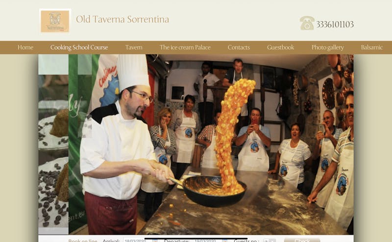 Old Taverna Sorrentina Cooking School