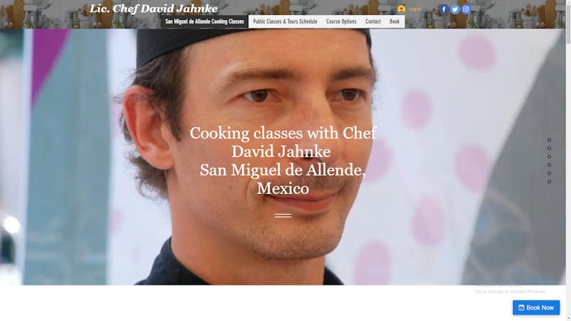 Chef David Jahnke Cooking School