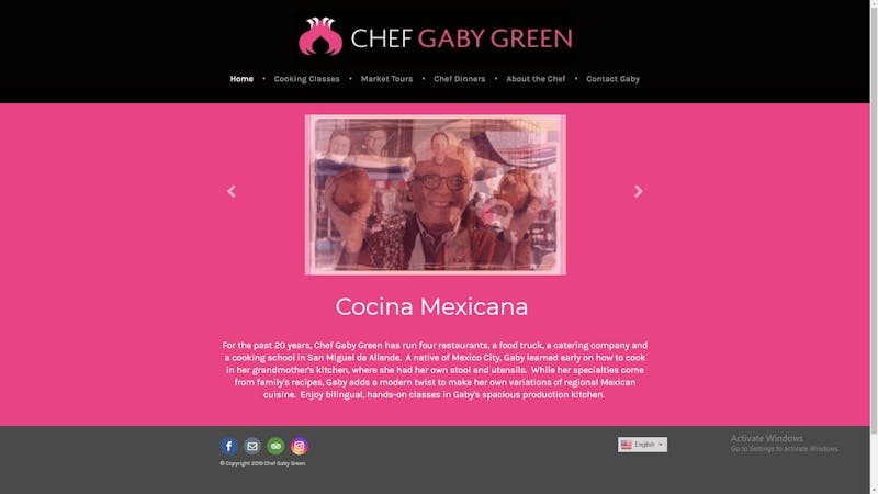 Chef Gaby Green