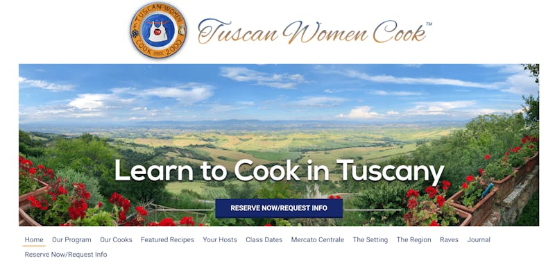 Tuscan Women Cook Cooking Class