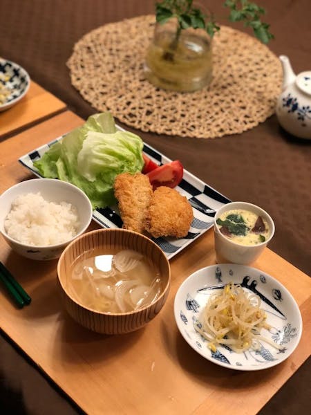 Japanes pork fries - Tonkatsu teishoku