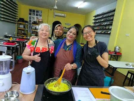 Learn to prepare Full Course Ancient Malaysian Meal with Herbs Garden Tour