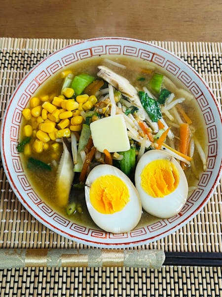 Ramen that even vegetarians can enjoy with confidence.
【Soy sauce ramen or Miso ramen】