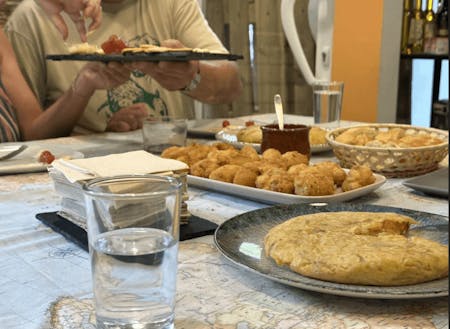 Ham Croquettes and Tortilla de Patata Workshop with Cheese tasting