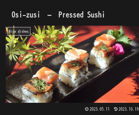 Sushi class