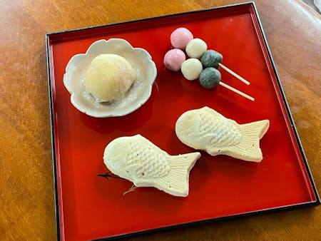 PM3:00〜Kyoto: Wagashi (Japanese sweets) Cooking near Fushimiinari shrine