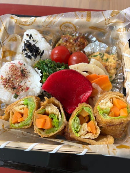 Vegan (or vegetarian ) lunch box only for solo.