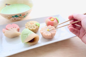 Learn Japanese Desserts (Wagashi) from a chef - with tea ceremony experience